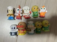 アンパンマン メロンパンナ　バタコさん　ドキンちゃん　ホラーマン　フィギュア