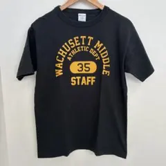 USA製 Champion T1011 4段プリントTシャツ 黒×橙 M - メルカリ