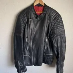 ビンテージ　ヨーロッパ　モンザ　レザージャケット