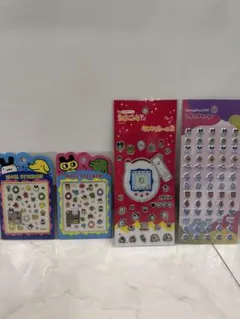 【新品未開封】たまごっち　ネイルステッカー2種＋シール2種