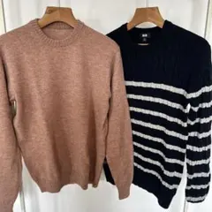 ニット2点セット　MUJI・UNIQLO 美品