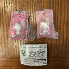 ハローキティ パッケージミニチュアコレクション　チャーミーキティ2個セット