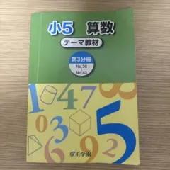 浜学園　『最新版』　無記入☆　小５　算数 11.小学5年計算ドリル、算数問題集、小数分数、予習復習、浜学園