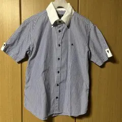 BURBERRY BLACK LABEL ストライプシャツ 半袖のサムネイル