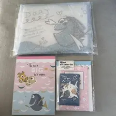 【ファインディング・ニモ】ポーチ　メモ帳　レターセット　Disney PIXAR