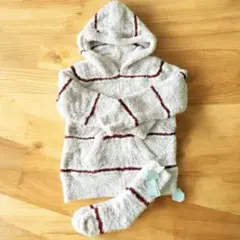 新品★gelato pique デザートボーダーパーカ & ソックス セット