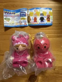 ブロックラボスイング　りんごちゃん　あかちゃんまん　2体セット