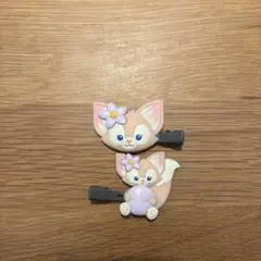 ちぃ⭐︎様専用　ダッフィーフレンズ リーナベル ヘアクリップ