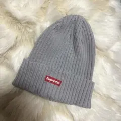 Supreme シュプリーム　ニット帽 グレー
