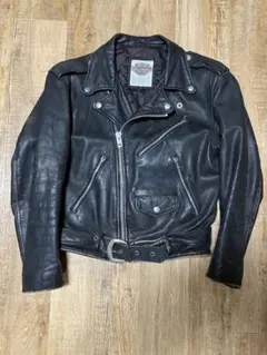 Harley-Davidson レザージャケット38 ダークブラウン - メルカリ
