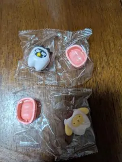 サンリオ　歯　ガチャ　プリン、ばつ丸