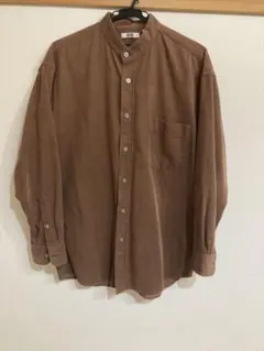 UNIQLO U コーデュロイシャツ M ブラウン