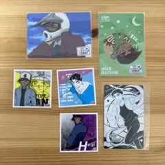 服部平次　カード　シール　6個セット