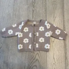 petit main 花柄カーディガン 70サイズ