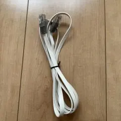 ホワイト LANケーブル RJ45 約1.5メートル