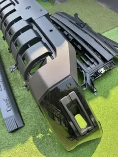 デリカd5 グリル ロア リアバンパー ラプターライナー塗装 - メルカリ