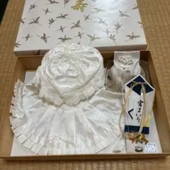 お宮参り　男の子　４点セット　フード　スタイ