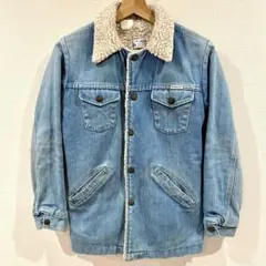 70-80s Wrangler ボア裏地 ランチコート　デニムジャケット