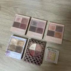 アイシャドウ6個まとめ売り(キャンメイク、ヴィセ)