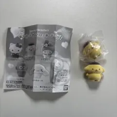 サンリオ ふわふわフロッキードール ポムポムプリン ガチャ カプセルトイ