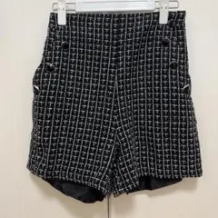ハイウエストツイードショートパンツのサムネイル