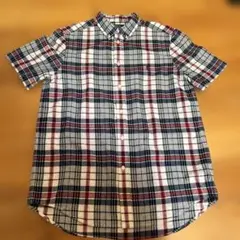 美品☆ポロ ラルフローレン XL18-20 チェック柄 半袖シャツ