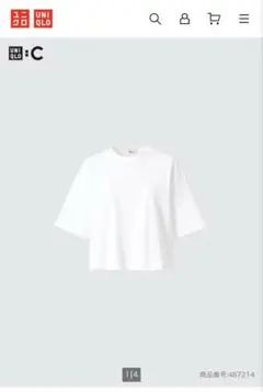 UNIQLO :C オーバーサイズクロップドT