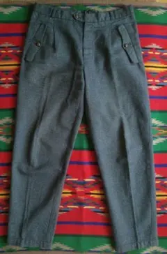 美品☆【frank leder】コットンパンツ　フロントボタンフライ