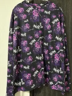 NieR Clothing カットソー 総柄 ロゴ