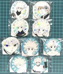 キルア　HUNTER×HUNTER オールスター缶バッジ　1弾 2弾　オル缶