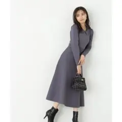 PROPORTION BODY DRESSINGクラシカルフレアワンピース