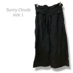 【サニークラウズ】Sunny Clouds ガウチョパンツ リボン 綿100%