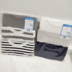 新品♡ベビー ノースリーブロンパース肌着３枚組6枚set♡70cm 綿100%