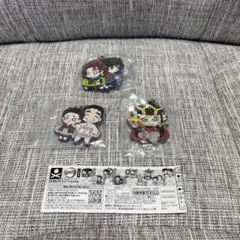鬼滅の刃 無限城編 キャラばんちょうこう ラバーマスコット 3個 セット