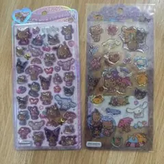 うるちゅるPOPシール ドロップジェリー 日焼けキティ サンリオ 2枚セット