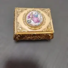 G*1様 全額寄付 アンティーク雑貨 小物入れ ヨーロッパ風 アクセサリー入れ