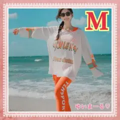 人気 レディース 水着 体型カバー ラッシュガード シャツ ビキニ 海 M