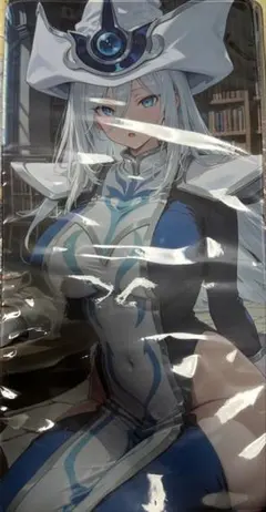 遊戯王 プレイマット ミッドナイトブルー サイレントマジシャン - メルカリ