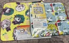 鬼滅の刃　一番くじ　ハンカチ　2枚セット