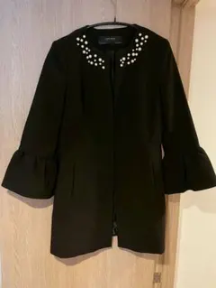 ☆ZARA　ノーカラーコート
