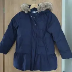 GLOBAL WORK フード付き中綿コート XXL ネイビー　即購入大歓迎