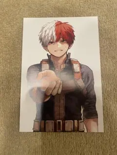 ヒロアカ　42巻　特典　轟焦凍 ポストカード イラストカード