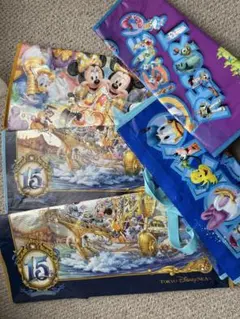 ディズニーリゾート購入ショッピングトートバッグ美品5点まとめて