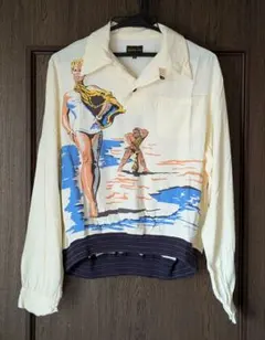 doubletダブレット skipperシャツ　TAKUYA∞着用 TAKUYA∞着用 doublet ダブレット スキッパーシャツ - メルカリ