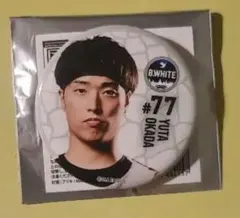 B.LEAGUE オールスター 岡田 B.WHITE シークレット缶バッジ