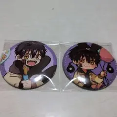 つかさ グリッター缶バッジ 2個セット 地縛少年花子くん ゴシック