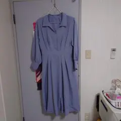 薄い青のワンピース 　3L