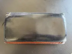 GANZO ファスナー小銭入れ付き長財布 ブラック