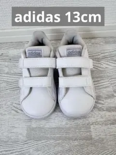 本日値下げ中！adidas ホワイト×ゼブラ キッズシューズ 13cm