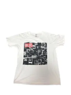 Blue Encount フォトコラージュ Tシャツ ホワイト